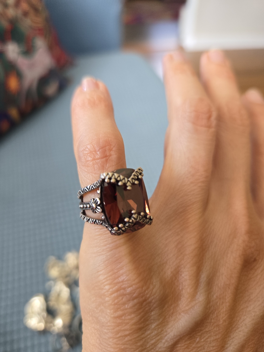 Sterling-Silver Signet Ring - Vintage Design